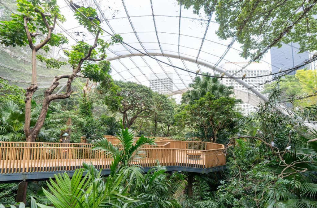 Edward Youde Aviary tại Công viên Hong Kong
