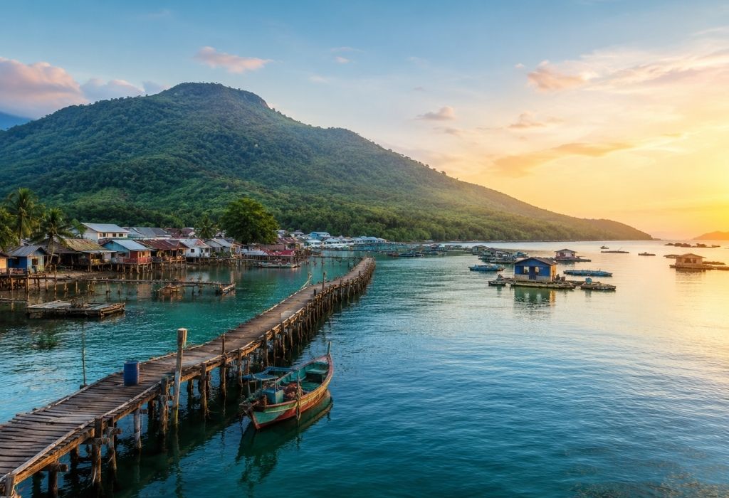Làng chài Hàm Ninh Phú Quốc 