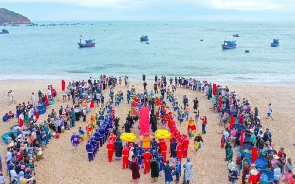 Lễ hội Cầu Ngư tại Nhơn Hải