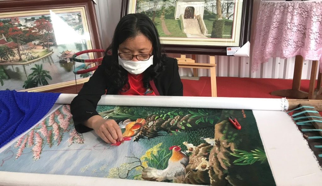 Làng thêu Quất Động