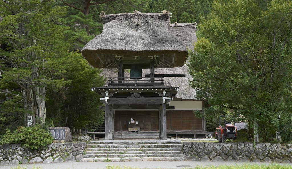 Chùa Myozenji là một trong những địa điểm tôn giáo quan trọng nhất ở Shirakawa-go