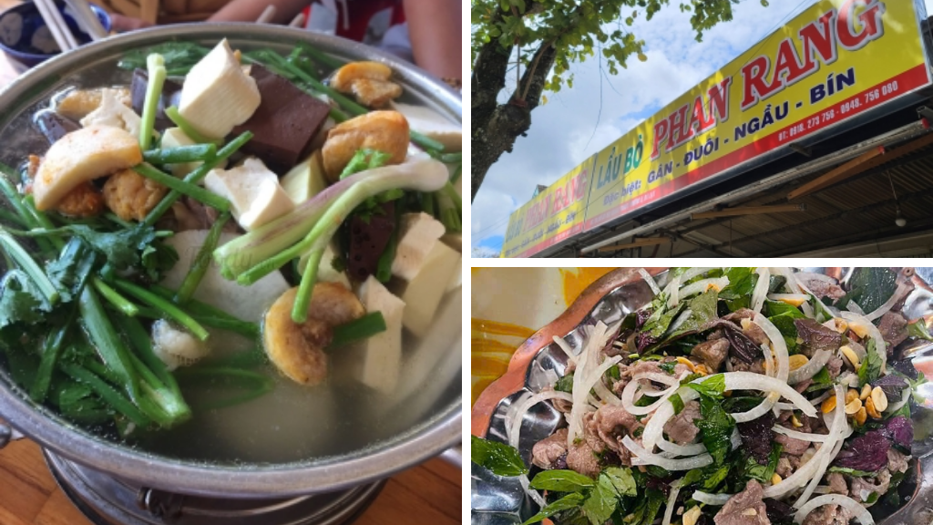 Lẩu bò mang phong vị Phan Rang