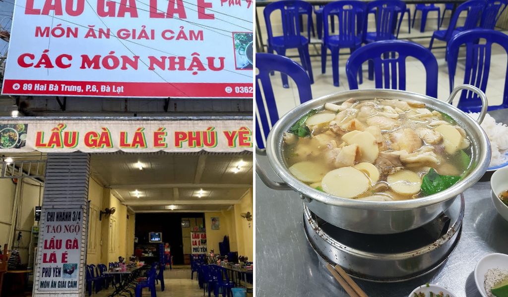 Lẩu gà lá é Tao Ngộ 89 Hai Bà Trưng