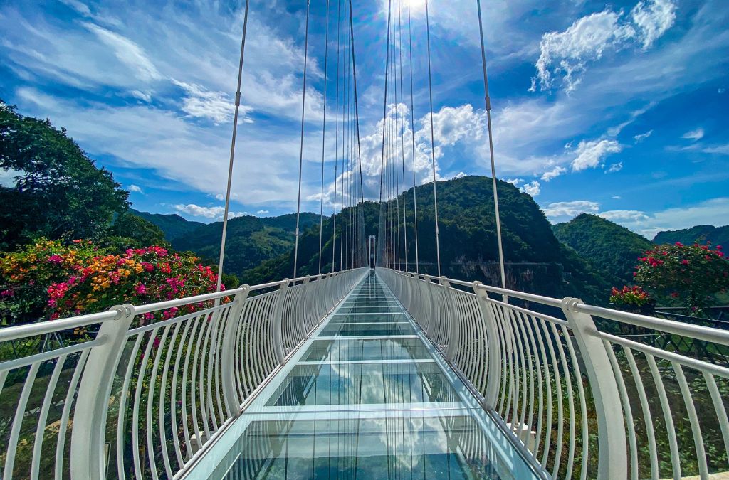 Cầu kính Bạch Long tại Mộc Châu