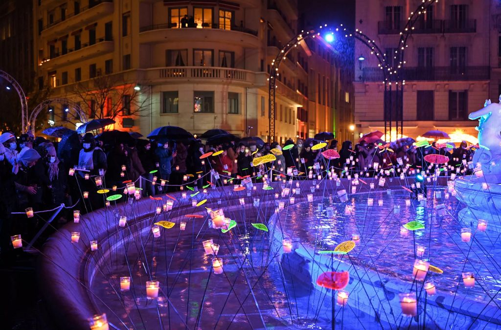Nghi thức thắp nến tại Lễ hội ánh sáng Lyon