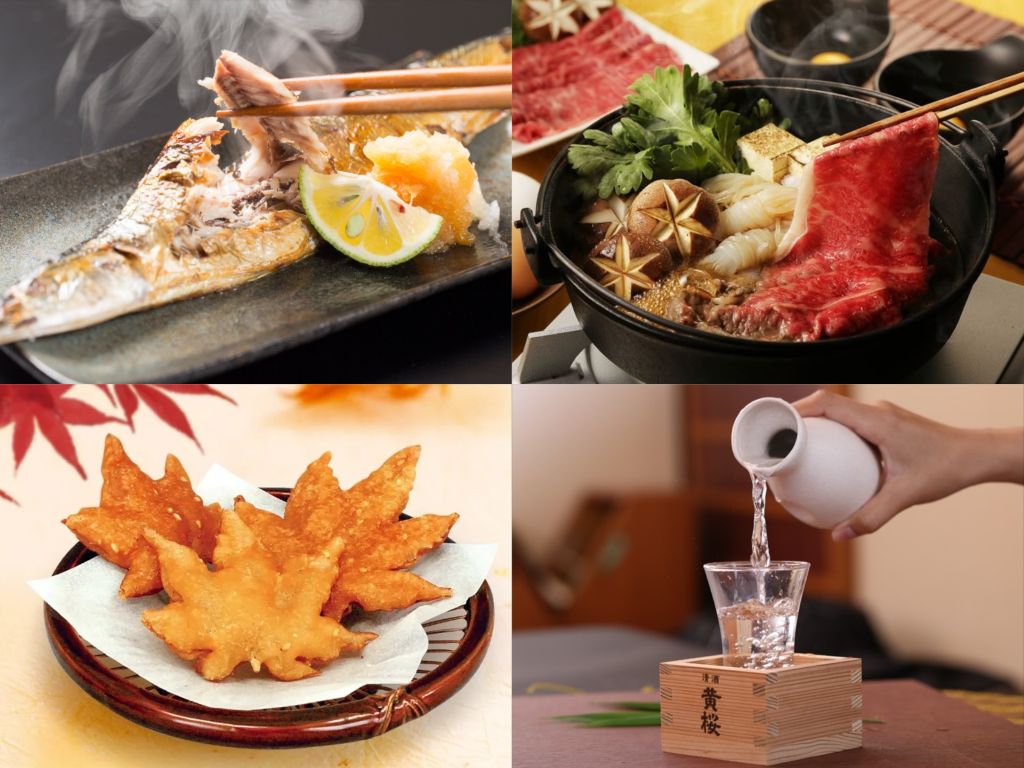 Các món đặc sản mùa thu Nhật Bản