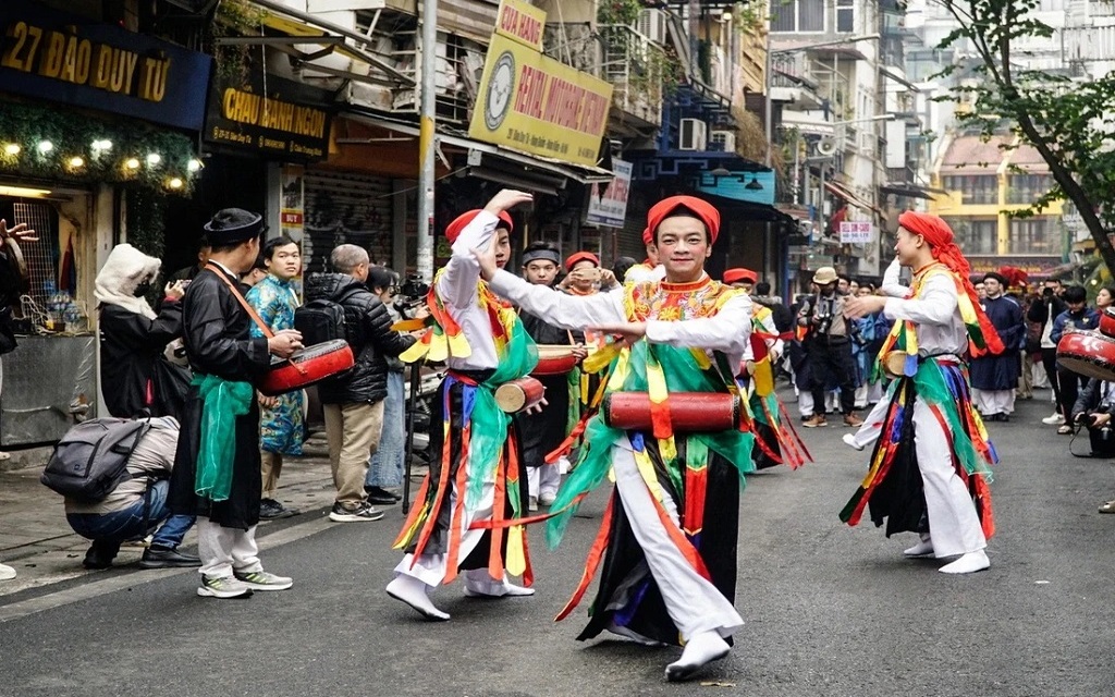 Không khí Tết cổ truyền ở Hà Nội