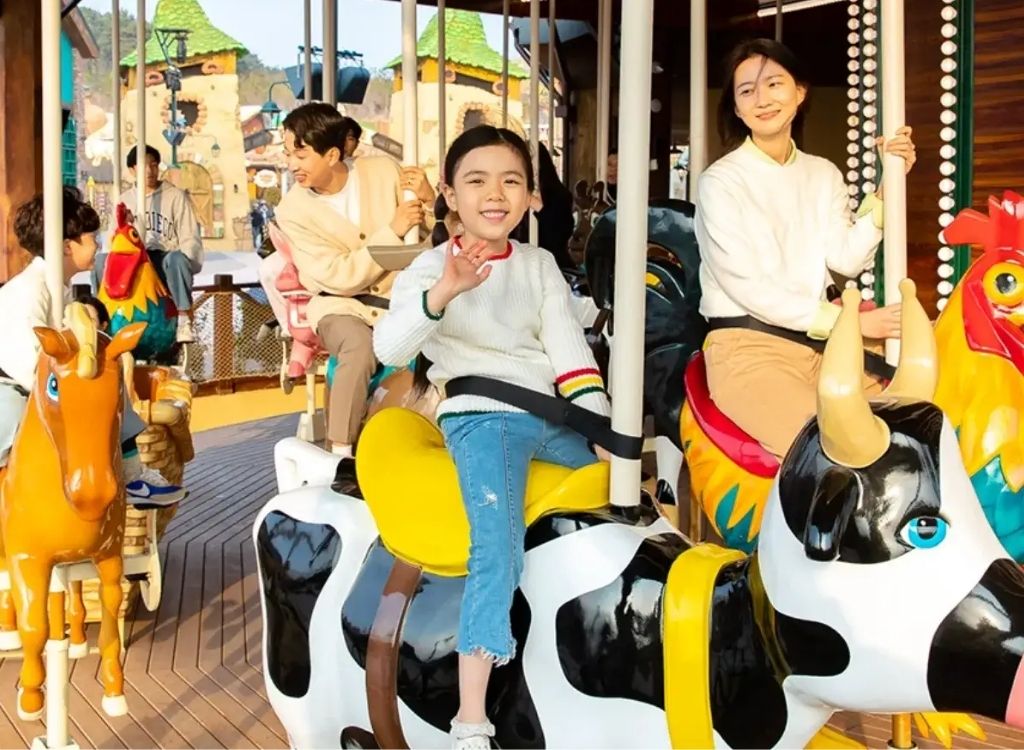 Khu vui chơi gia đình tại Lotte World Busan