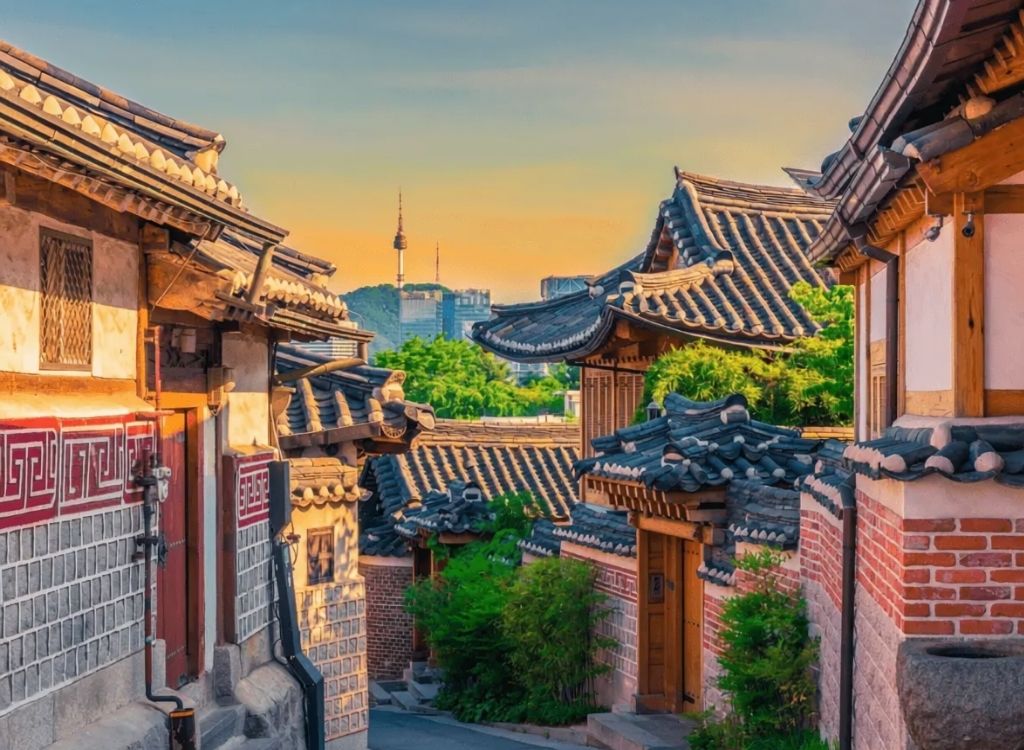 Làng cổ Bukchon Hanok tại Seoul