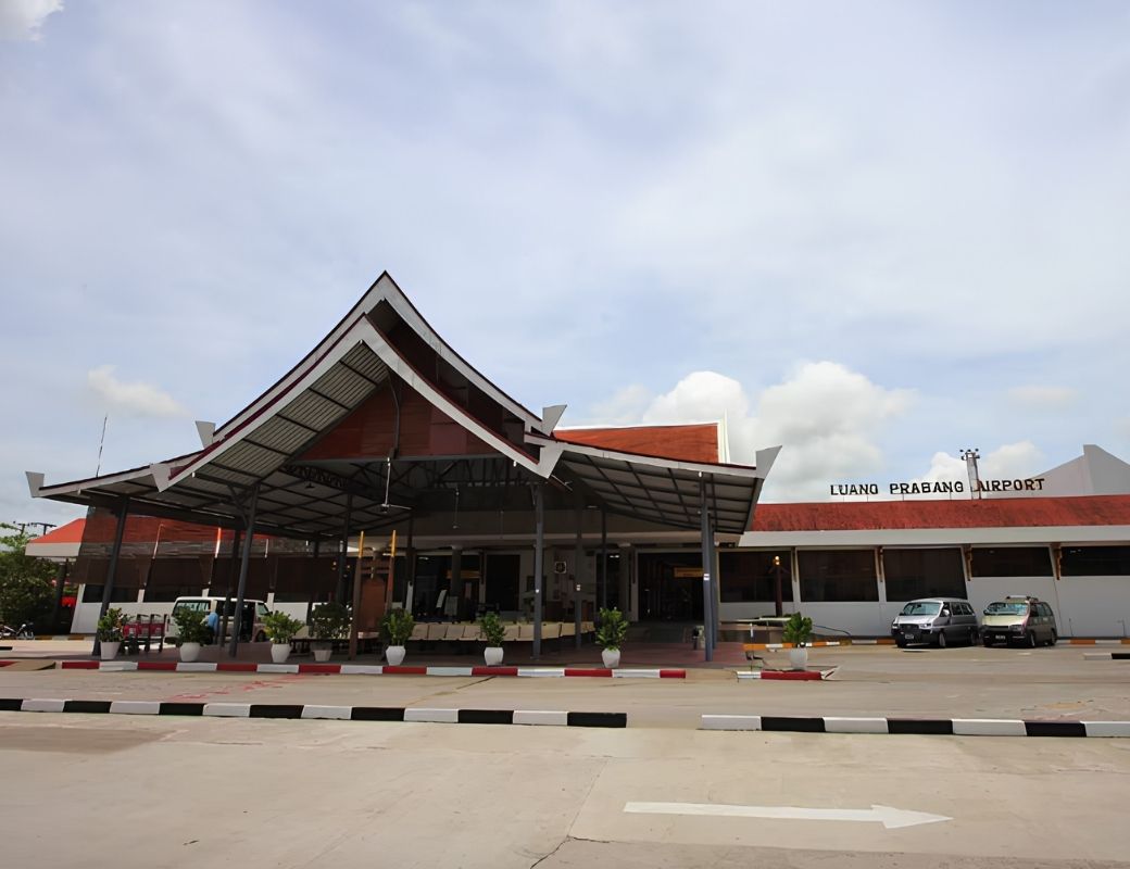 Nhà ga sân bay quốc tế Luang Prabang tại Lào.