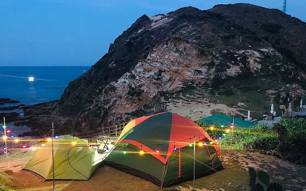 Cắm trại qua đêm ở Mũi Điện
