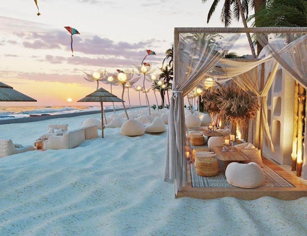 Không gian ven biển tại Hanna Beach và Mango Beach.