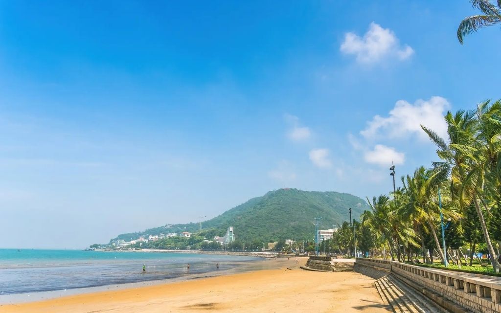 Cảnh hoàng hôn tại Bãi Trước Vũng Tàu