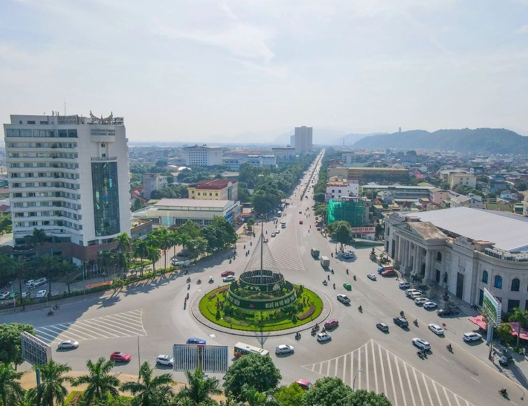 Đường phố và giao thông Nghệ An. 
