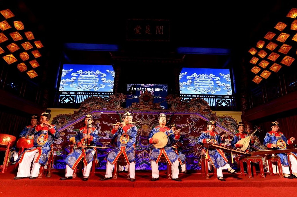 Thể loại trình diễn nhã nhạc cung đình Huế