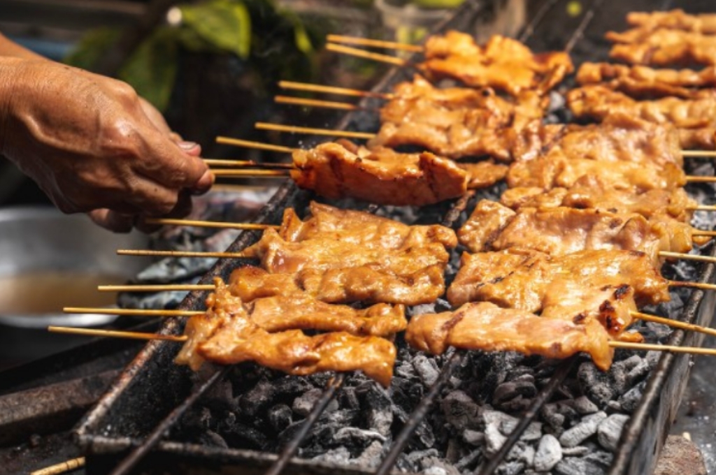 Các món nướng kiểu miền Nam Thái Lan