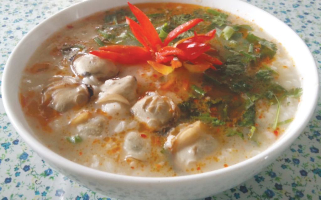 Cháo trìa đặc sản phá Tam Giang