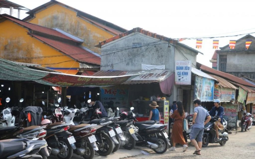Chợ Chuồn ở phường Mỹ Thượng
