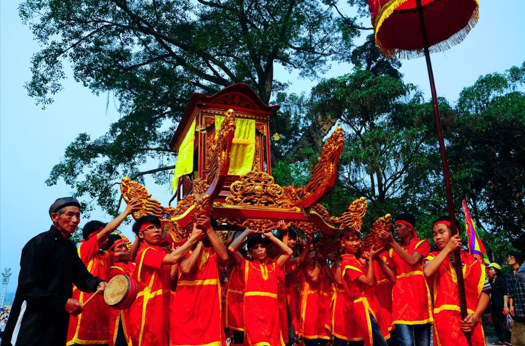 Không gian lễ hội Tây Thiên tại vùng núi Tam Đảo
