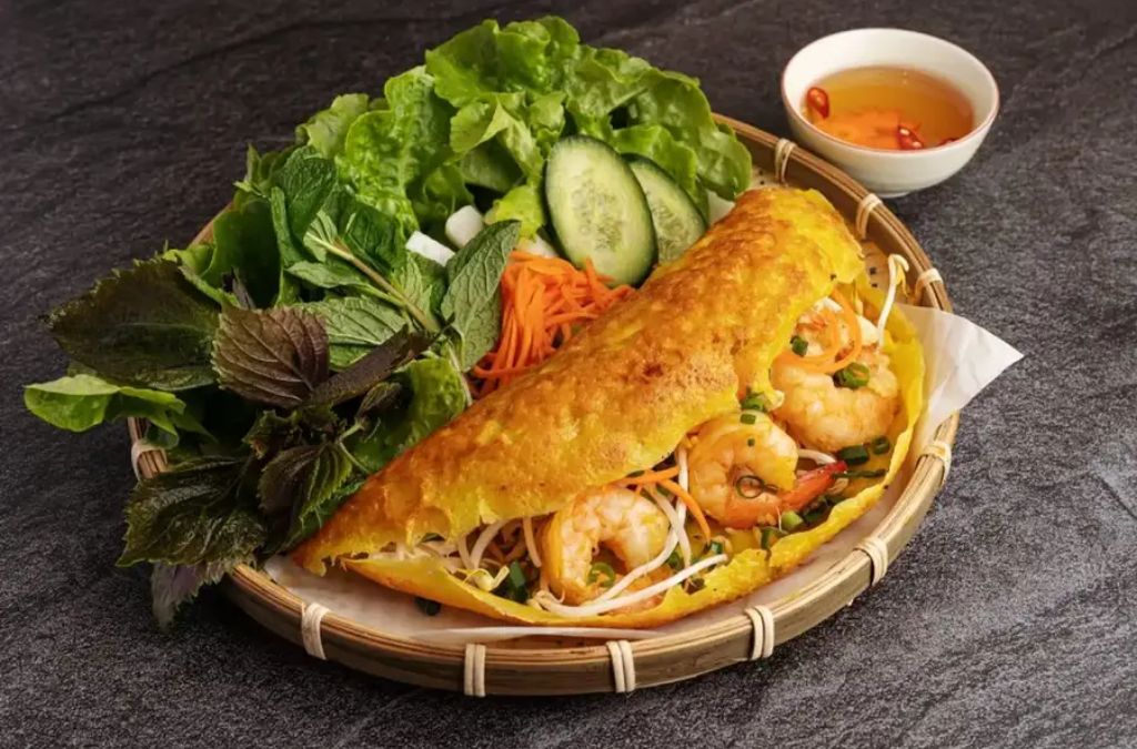 Bánh xèo hải sản tại Phước Hải