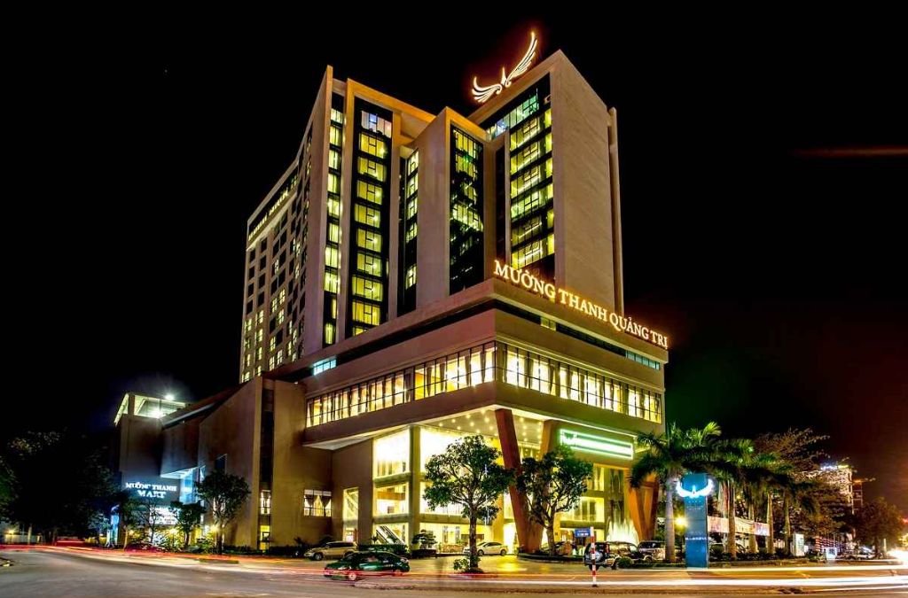 Mường Thanh Grand Quảng Trị tại Đông Hà về đêm