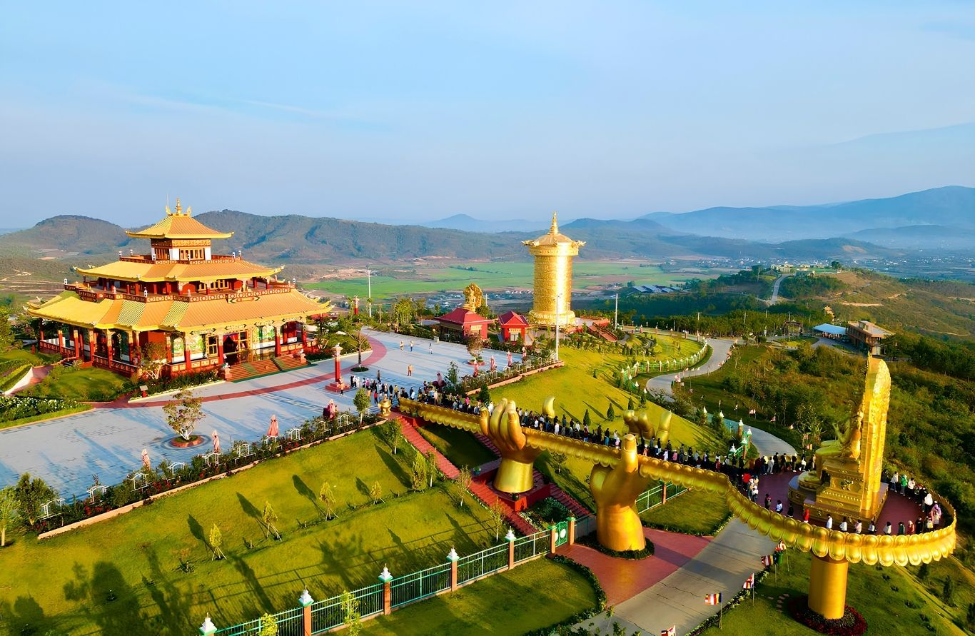 Toàn cảnh Samten Hills Dalat.