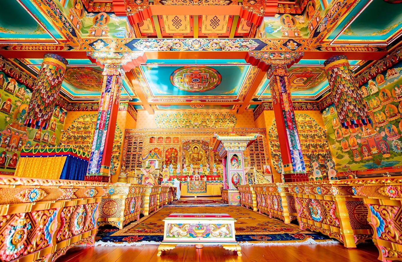 Nhà trưng bày Di sản Phật giáo ở Samten Hills Dalat.