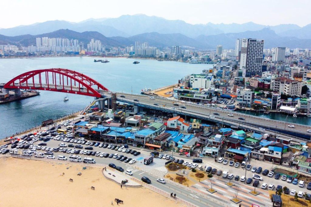 Làng Abai và bãi biển Sokcho mùa thu