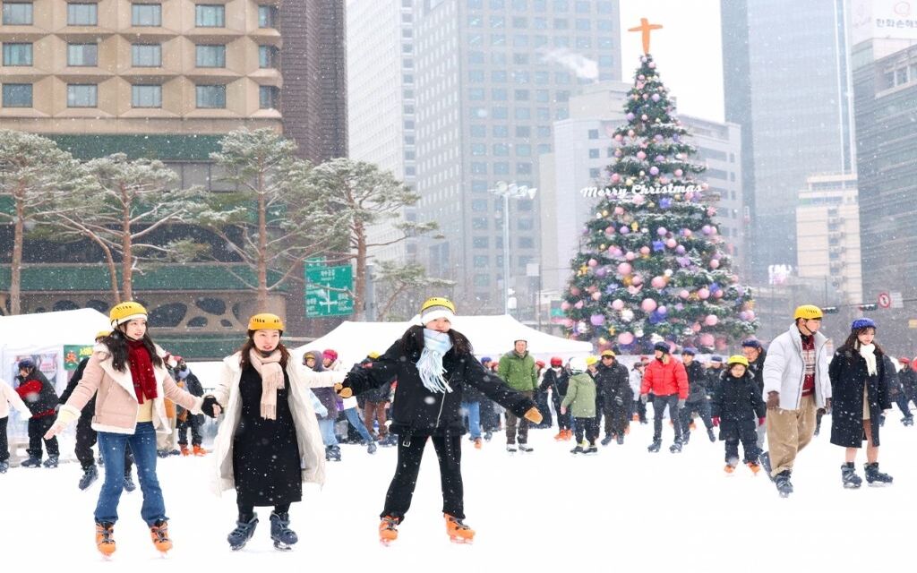 Seoul mùa Giáng sinh