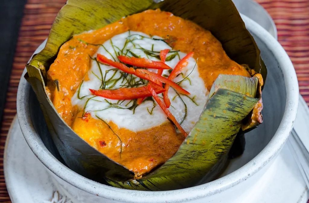 Fish Amok cá hấp cốt dừa