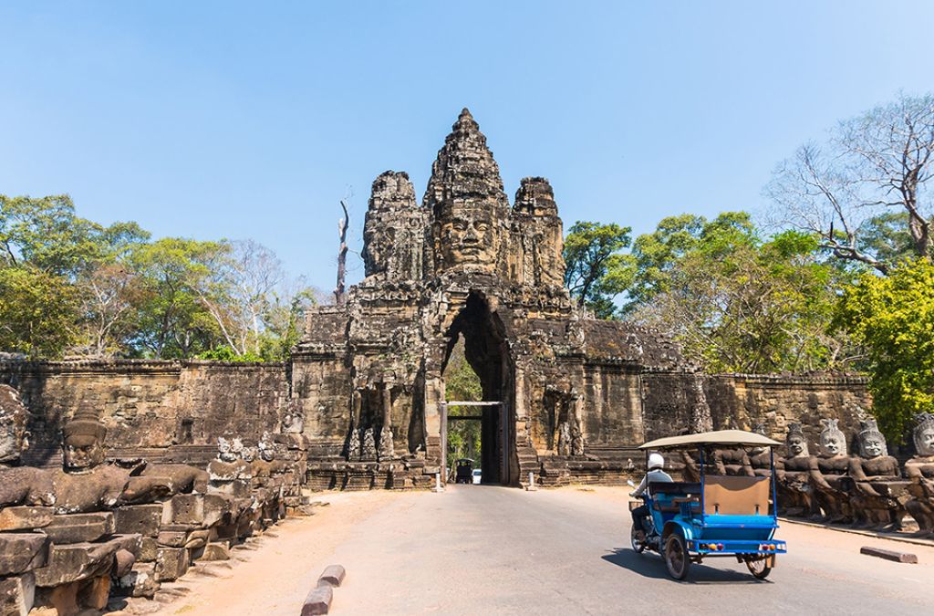  đền angkor wat mùa hè