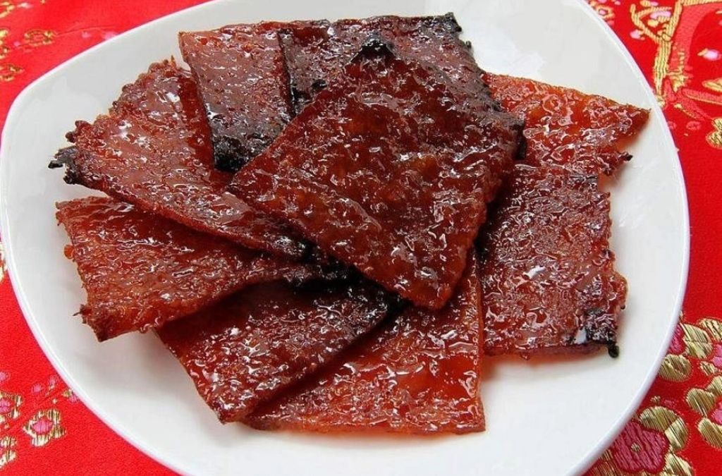 thịt heo khô Bak Kwa