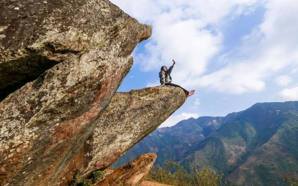 Mỏm Cá Heo ở Tà Xùa