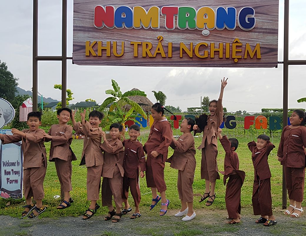 Không gian nông trại Nam Trạng. 