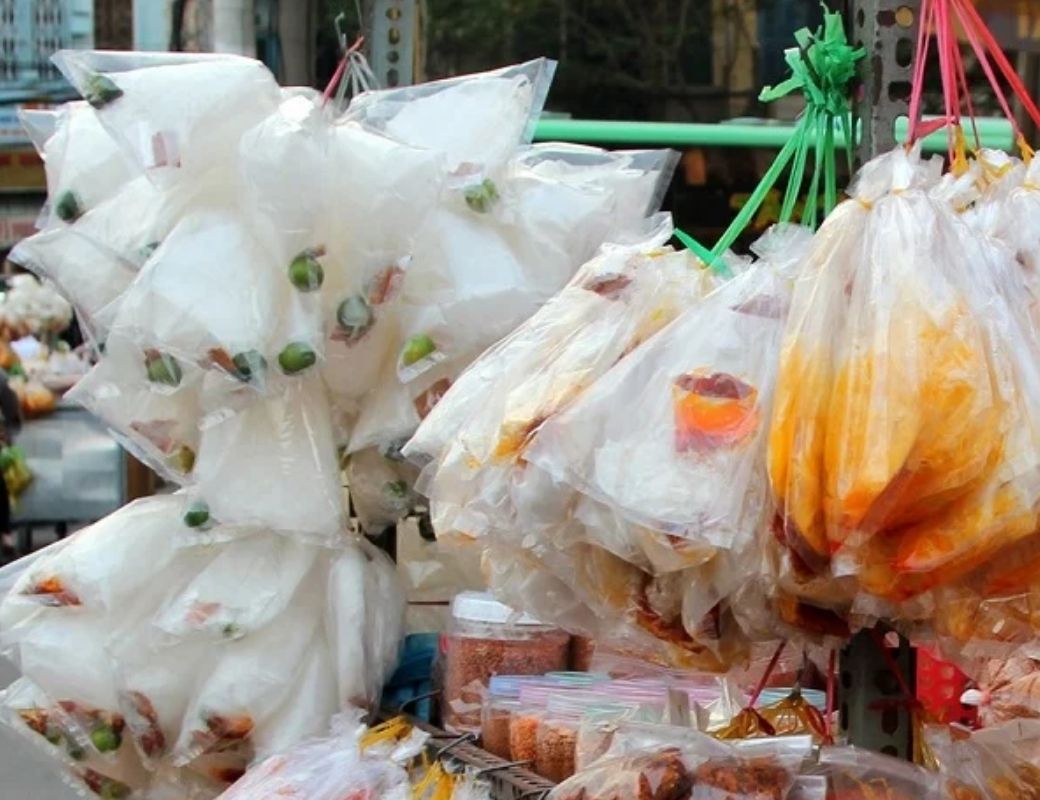 Bánh tráng Tây Ninh. 