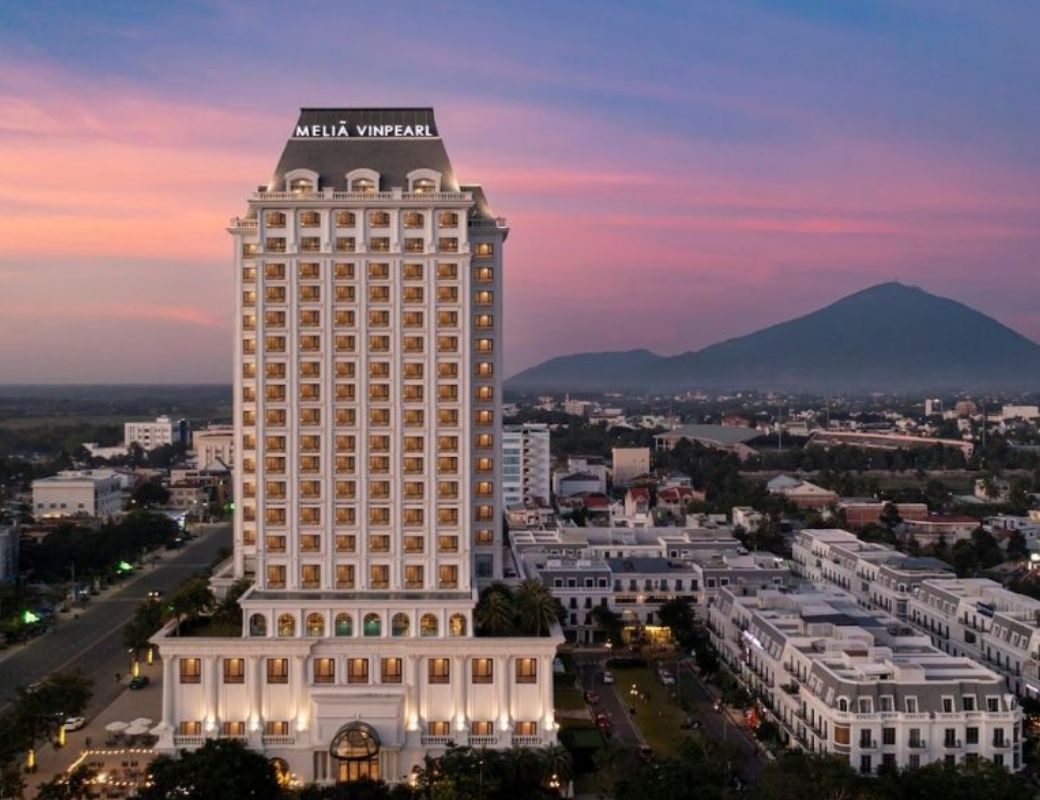 Khách sạn khu vực trung tâm Tây Ninh. 
