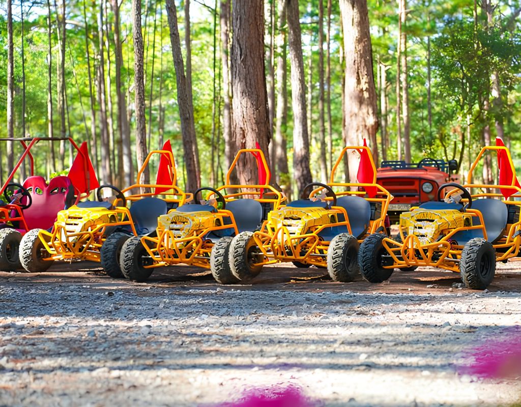 Xe địa hình Pine Kart tại thác Datanla Đà Lạt