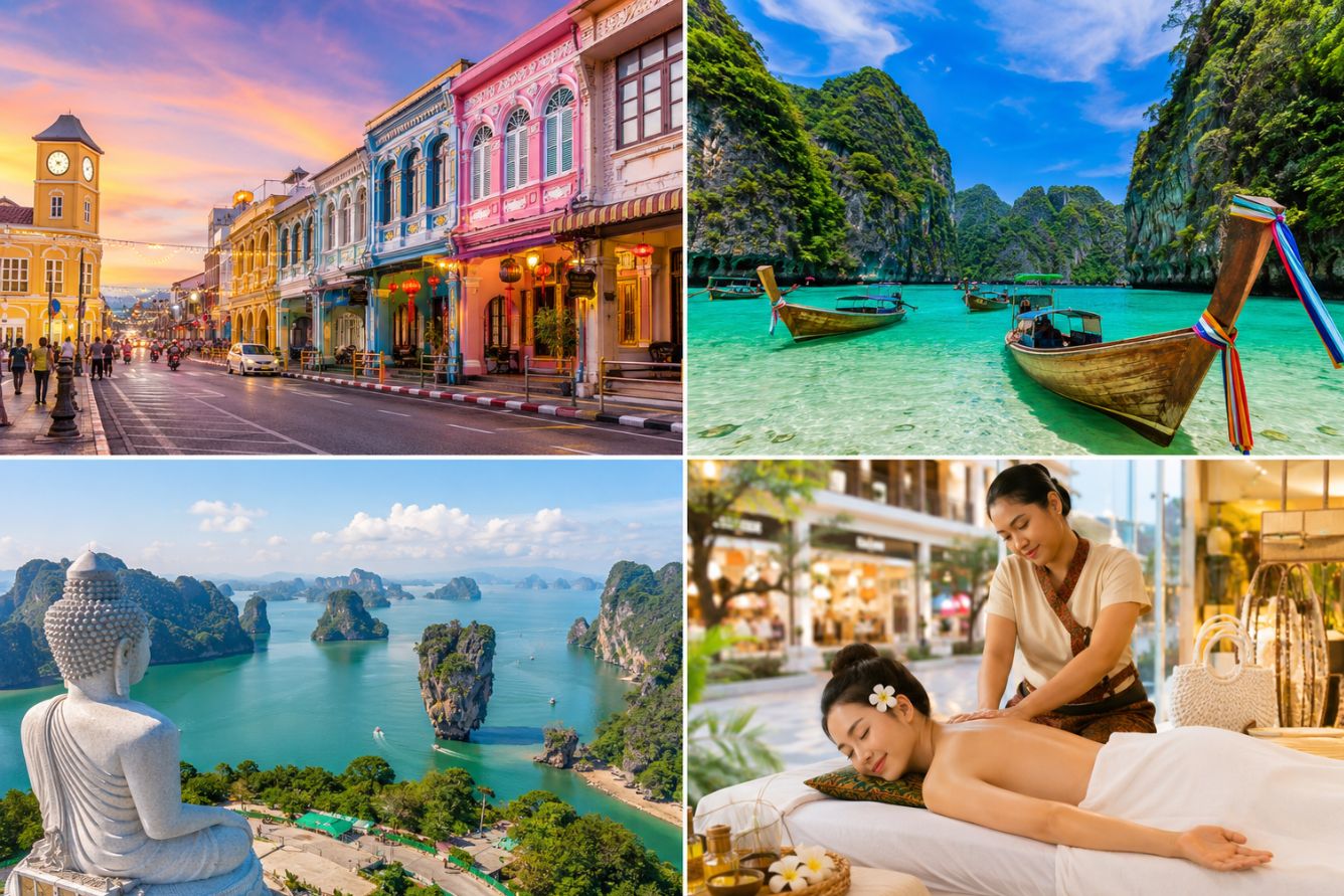 Lịch trình Phuket Phi Phi Phang Nga Thái Lan