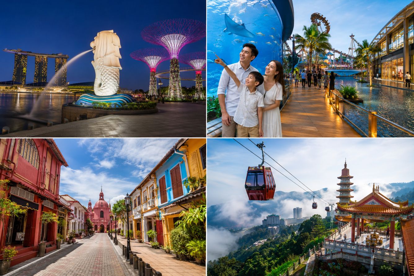 Lịch trình Singapore Malaysia tháng 6