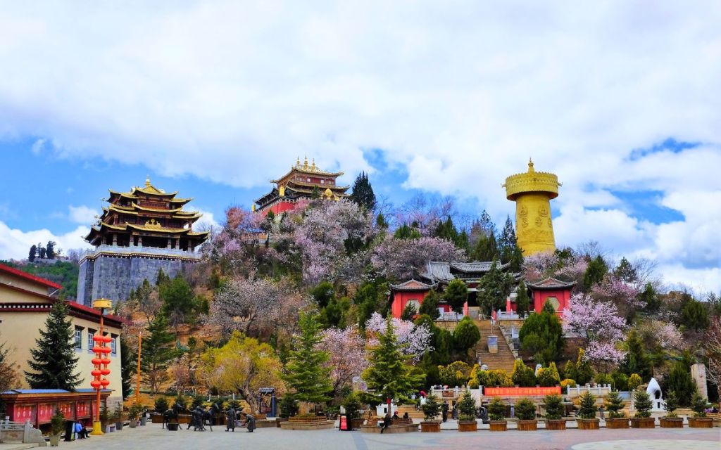 Mùa xuân tại thành cổ Dukezong