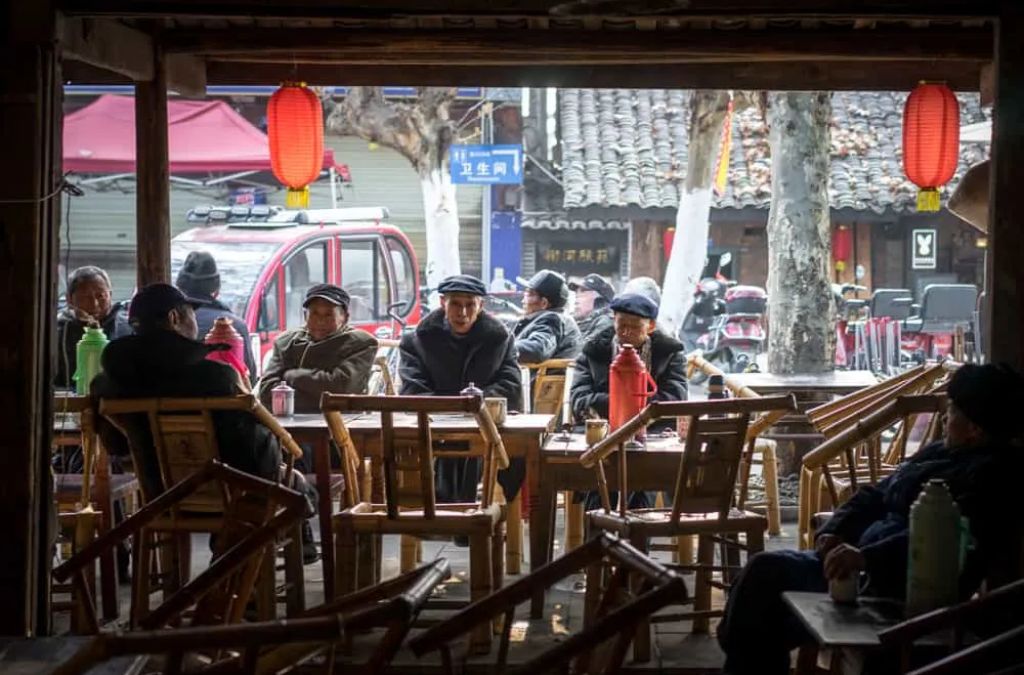 quán trà truyền thống tại thành đô