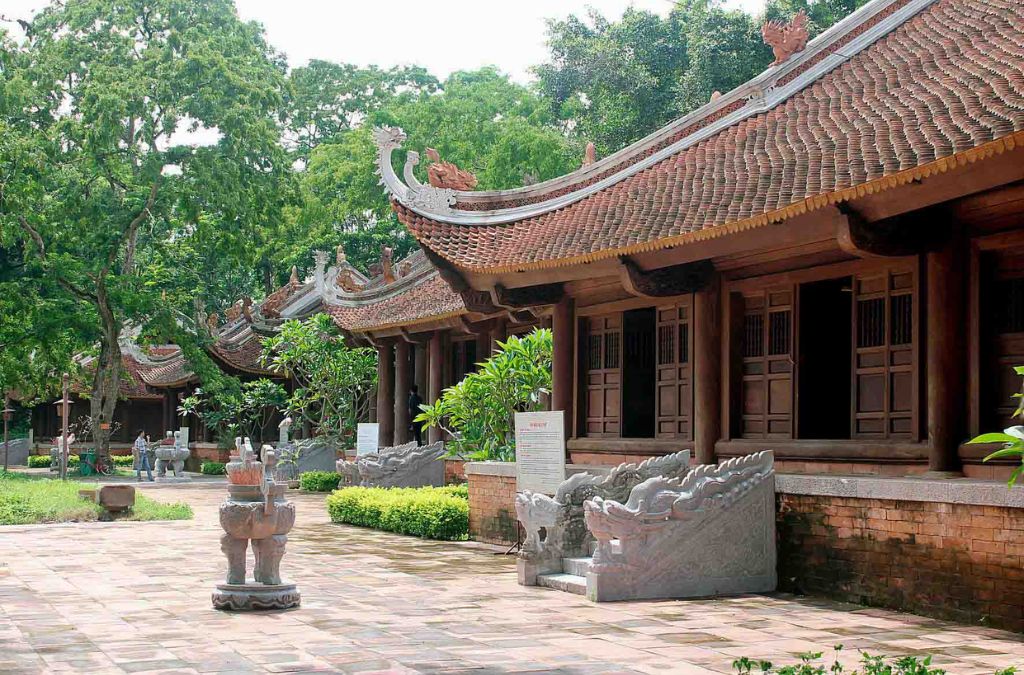 Công trình kiến trúc gỗ tại khu di tích Lam Kinh