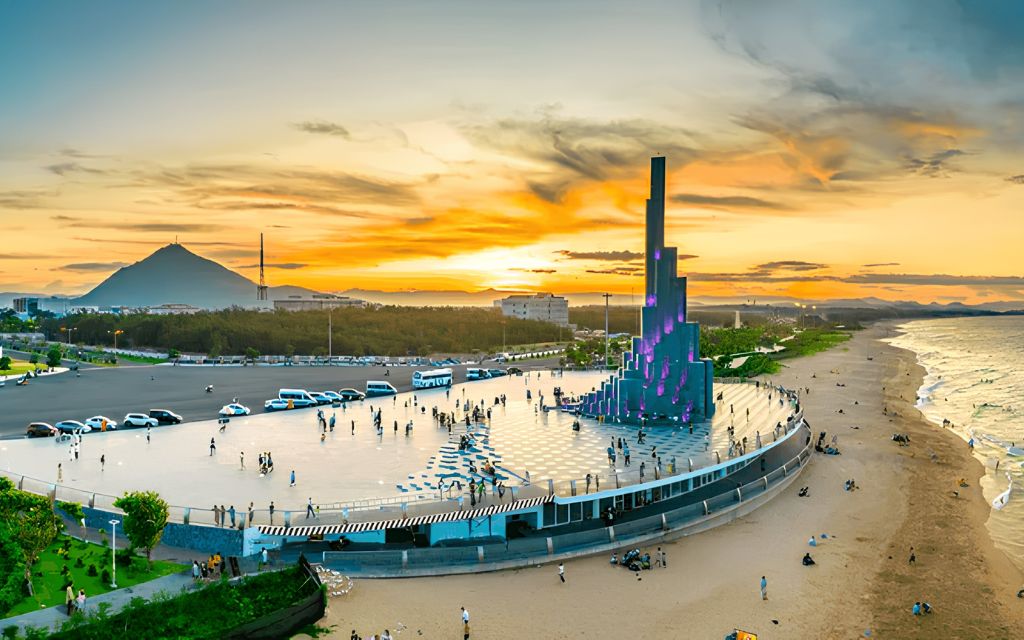 Dạ bước tại quảng trường Nghinh Phong
