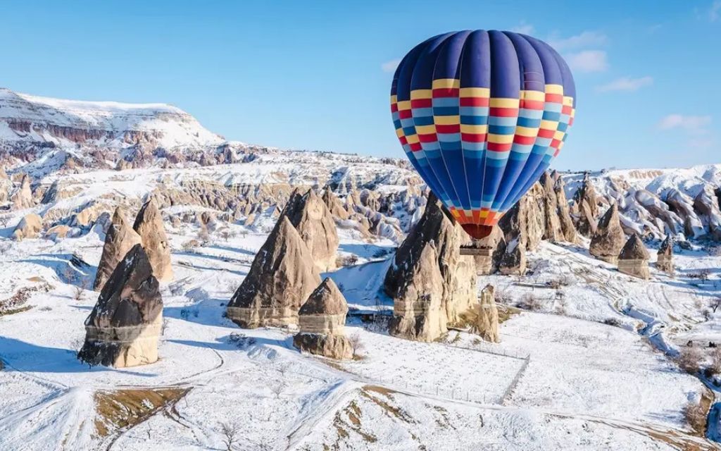 khinh khí cầu tại Cappadocia