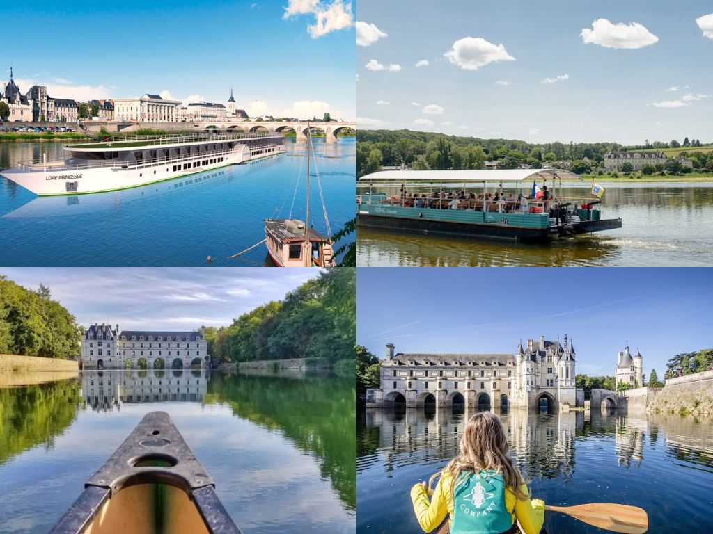 Du ngoạn bằng thuyền và chèo kayak trên sông Loire