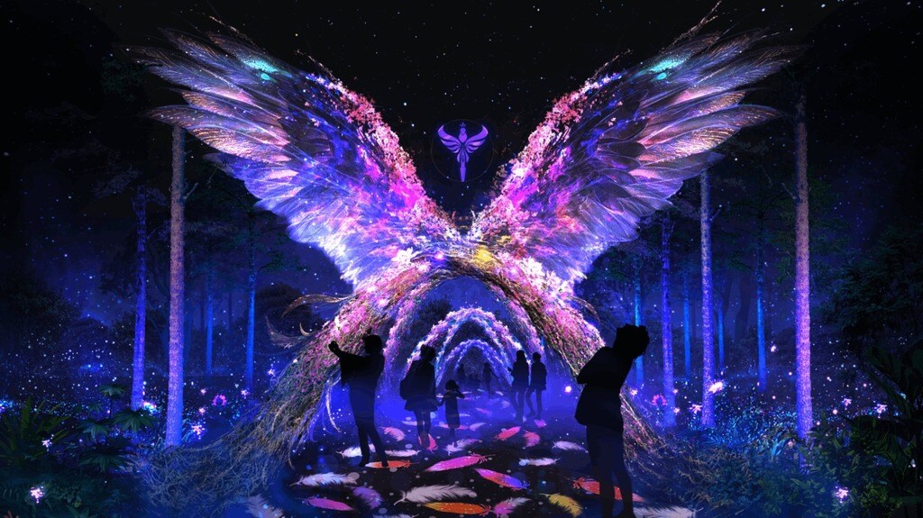 Delight Park Dalat công viên hoa và ánh sáng LED