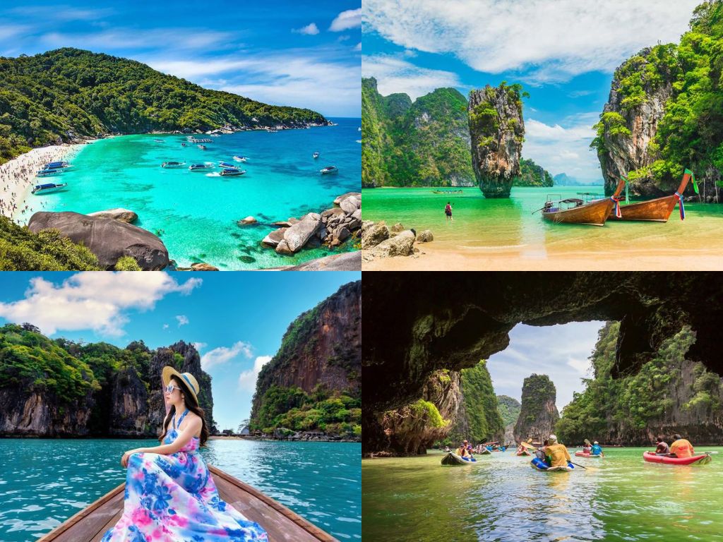 Vịnh Phang Nga, đảo James Bond và chèo kayak ở Thái Lan