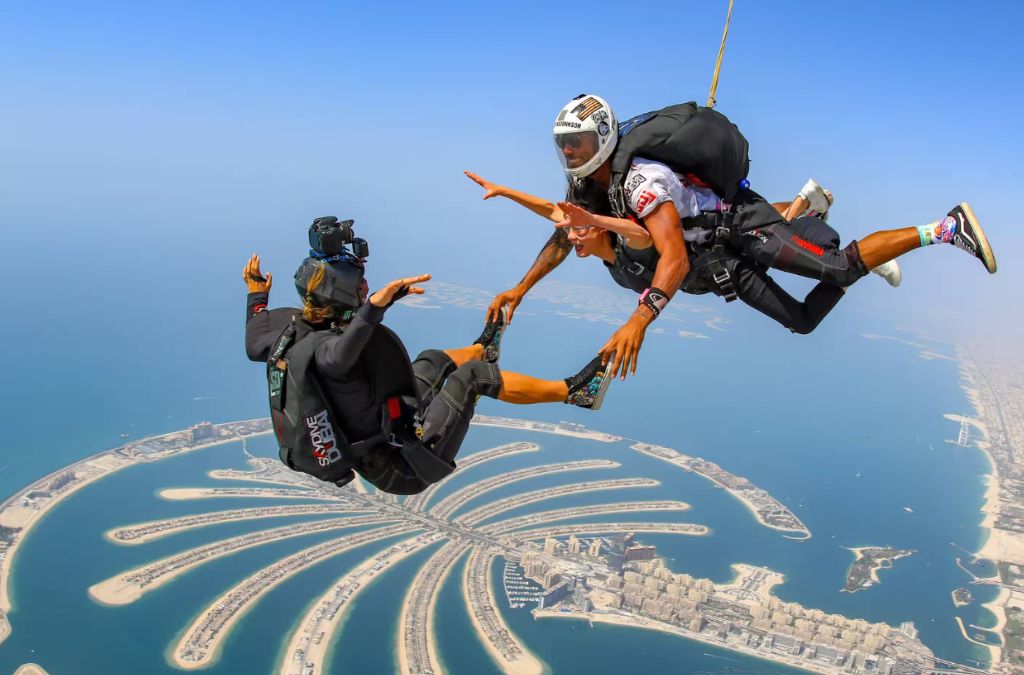 Ngắm Palm Jumeirah từ trên cao