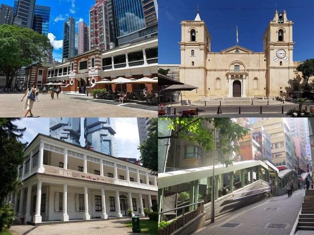 Khu tài chính Central ở Hong Kong