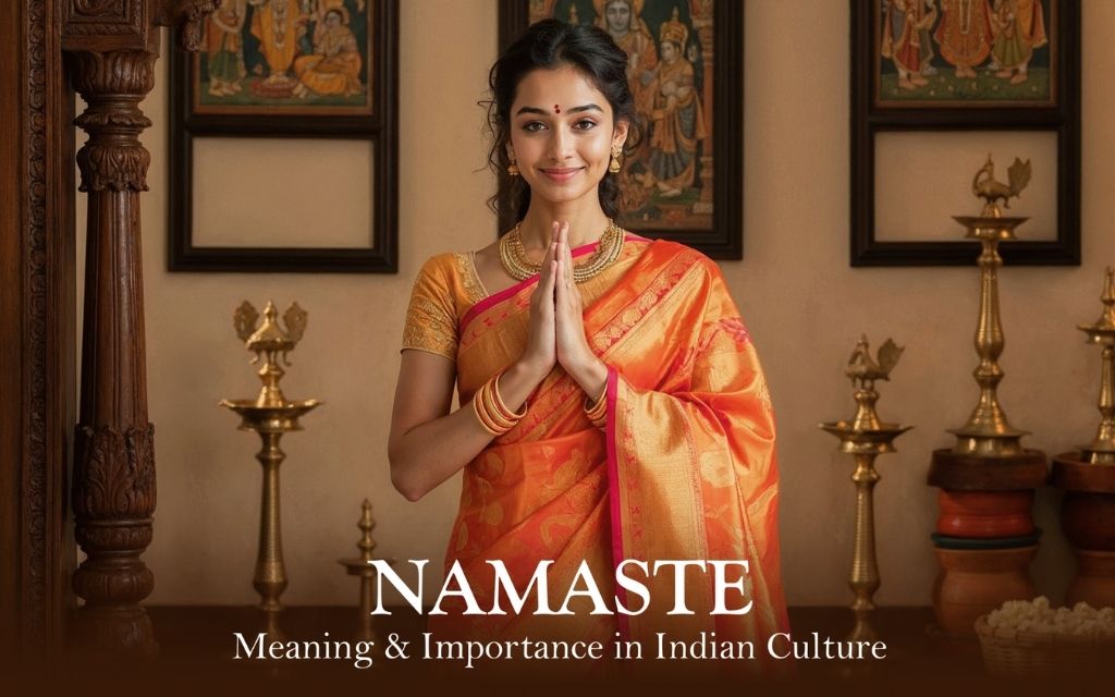 Chắp tay chào Namaste